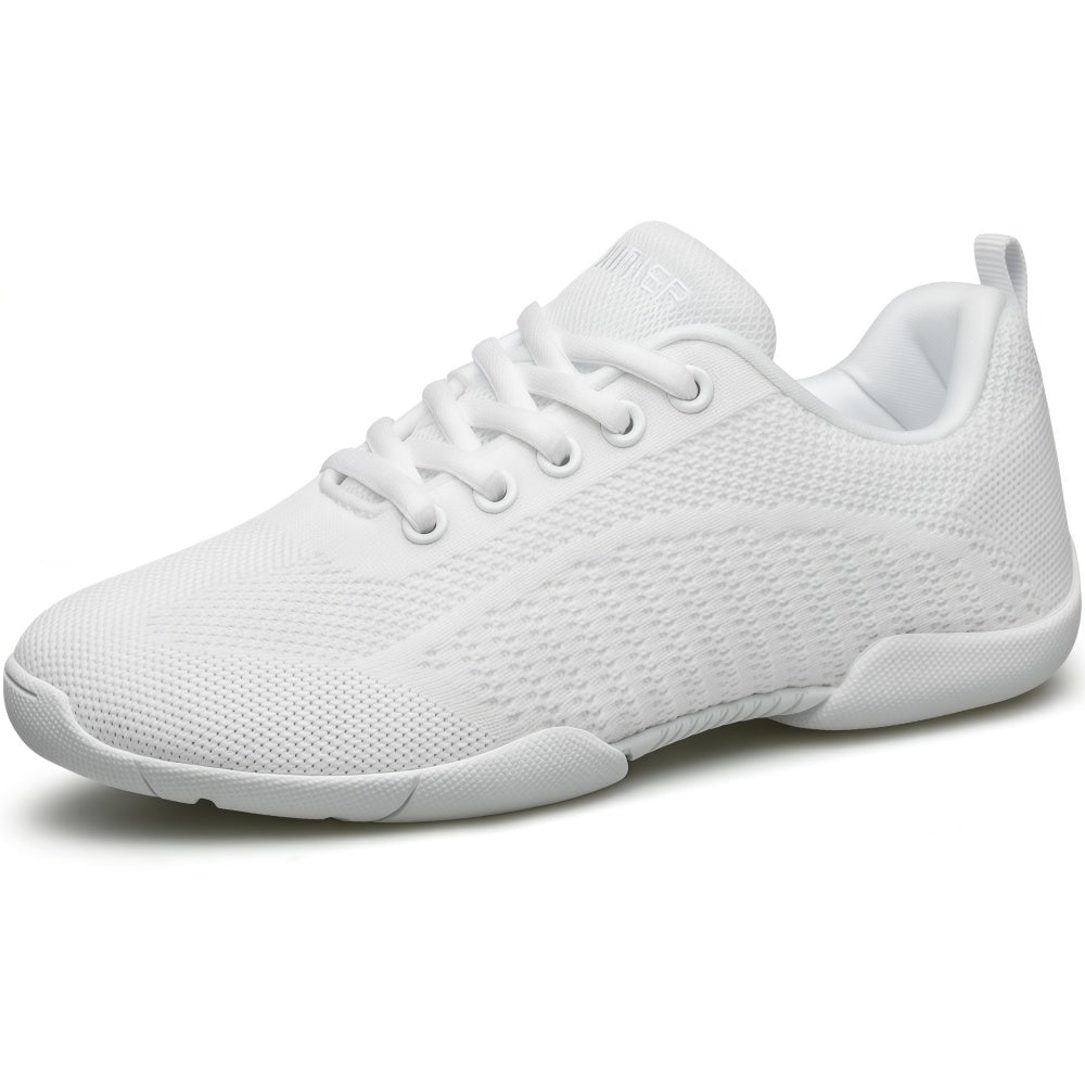 BAXINIER Girls Cheer Shoes Breathable Youth Cheer Competition Sneakers Walking Shoes