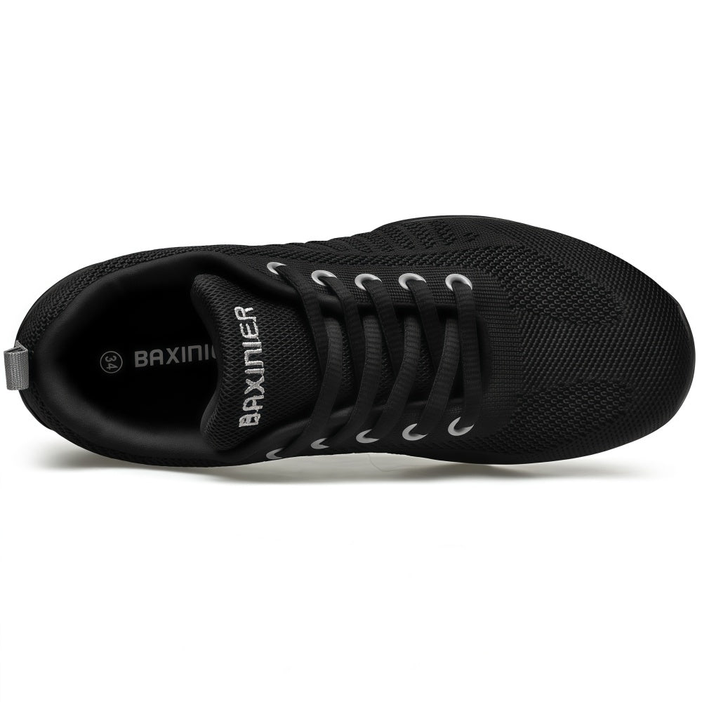 BAXINIER Girls Cheer Shoes Breathable Youth Cheer Competition Sneakers Walking Shoes