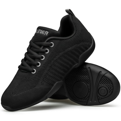 BAXINIER Girls Cheer Shoes Breathable Youth Cheer Competition Sneakers Walking Shoes