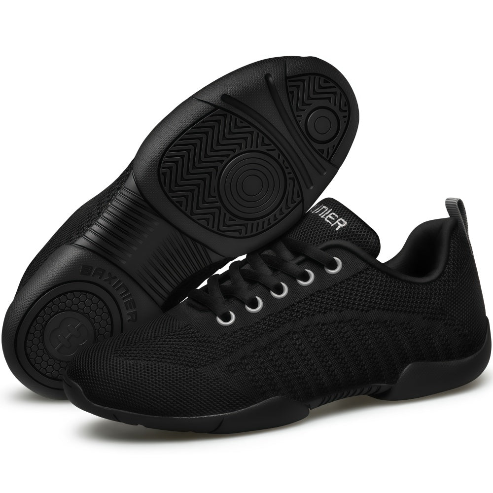 BAXINIER Girls Cheer Shoes Breathable Youth Cheer Competition Sneakers Walking Shoes