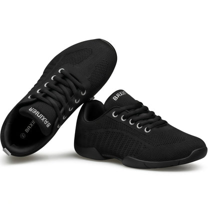 BAXINIER Girls Cheer Shoes Breathable Youth Cheer Competition Sneakers Walking Shoes