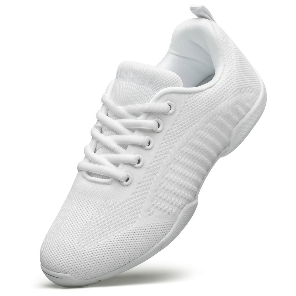 BAXINIER Girls Cheer Shoes Breathable Youth Cheer Competition Sneakers Walking Shoes