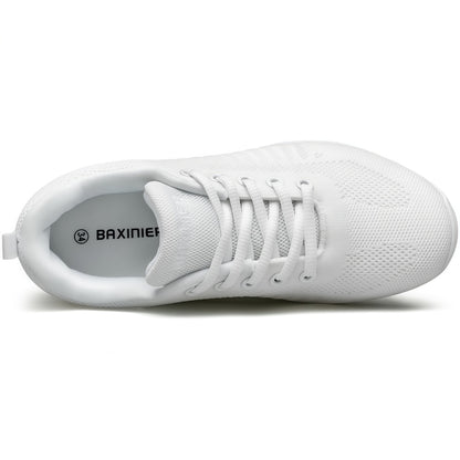 BAXINIER Girls Cheer Shoes Breathable Youth Cheer Competition Sneakers Walking Shoes
